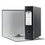 Registratore Eurofile G53 - dorso 8 cm - commerciale 23 x 30 cm - nero - Esselte