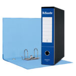 Registratore Essentials G75 - dorso 8 cm - protocollo 23 x 33 cm - blu - Esselte