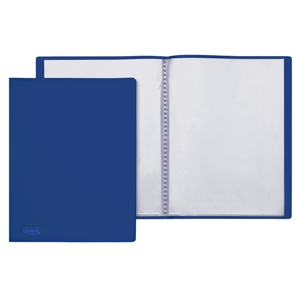 MD_51396 Portalistini Sviluppo - buccia - PP - 22 x 30 cm - 10 buste - blu - Favorit - immagine 1