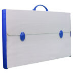 Valigetta polionda 235/R - 37x60cm - dorso 5cm rigido - Favorit