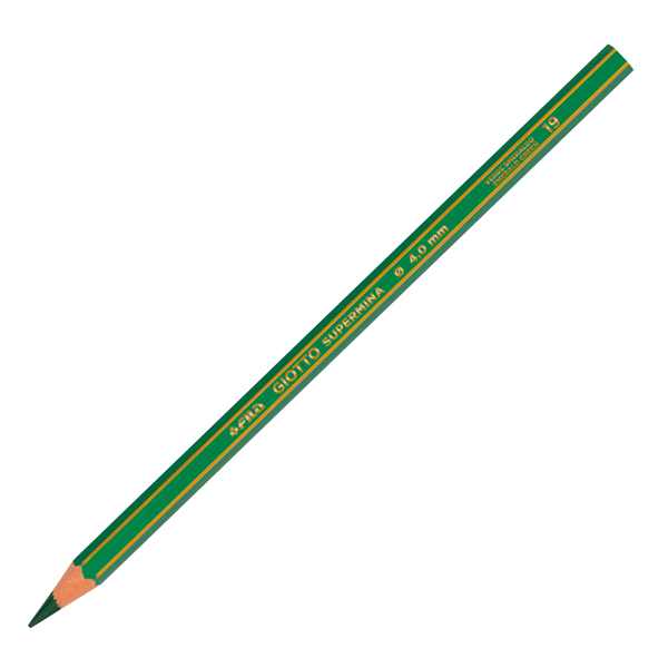 MD_51680 Pastello Supermina - mina 4 mm - verde smeraldo 19 - Giotto - immagine 1