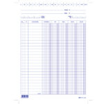 Schede - dare/avere/saldo/iva - 24x17 cm (verticale) - Edipro - conf. 100 pezzi