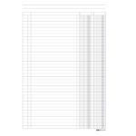 Registro a 2 colonne - 31 x 24cm - 100 fogli - Edipro