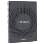 Blocco Spiral Manager 4 fori - microperforato - 23 x 29,7cm - 10mm - 80gr - 90 fogli - Favini