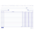 Schede - 3 colonne - 17 x 24 cm orizzontale - Edipro - conf. 100 pezzi