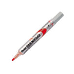 Marcatore per lavagna Maxiflo - punta conica 4 mm - rosso - Pentel