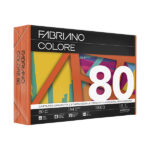 Carta Fabriano Colore - A4 - 80 gr - colori forti aragosta - Fabriano - conf. 500 fogli