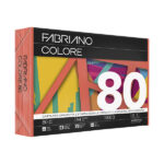 Carta Fabriano Colore - A4 - 80 gr - colori forti arancio - Fabriano - conf. 500 fogli