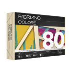 Carta Fabriano Colore - A4 - 80 gr - colori tenui onice - Fabriano - conf. 500 fogli