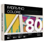 Carta Fabriano Colore - A3 - 80 gr - colori tenui avorio - Fabriano - conf. 250 fogli