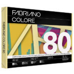 Carta Fabriano Colore - A3 - 80 gr - colori tenui banana - Fabriano - conf. 250 fogli