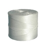 Rotolo di spago - diametro 2 mm - lunghezza 1000 m - 2 kg - fibra PPL - titolo 1/500 - bianco - Viva