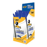 Penna a sfera Cristal Large - punta 1,6 mm - blu - Bic - conf. 50 pezzi