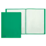 Portalistini Sviluppo - buccia - PP - 22 x 30 cm - 20 buste - verde - Favorit