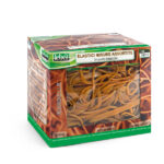 Elastici - misure assortite - 500 gr - caucciù - avana - Lebez