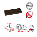 Tampone di ricambio E/45 - nero - Colop