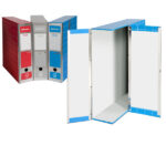Scatola archivio Box1 - dorso 9 cm - 37,5 x 29,5 cm - rosso - Resisto