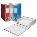 Scatola archivio Box4 - dorso 9 cm - 37,5 x 29,5 cm - blu - Resisto