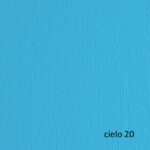 Cartoncino Elle Erre - 70 x 100 cm - 220 gr - cielo 120 - Fabriano - blister 10 fogli