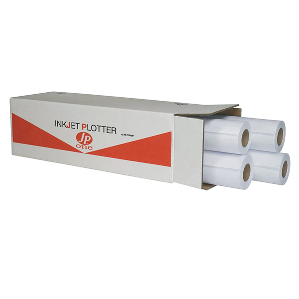 MD_61568 Carta plotter JP One P.90M - 914 mm x 50 mt - 90 gr - inkjet - opaca - bianco - As Marri - immagine 1