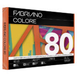 Carta Fabriano Colore - A3 - 80 gr - colori forti aragosta - Fabriano - conf. 250 fogli