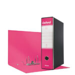 Registratore Oxford G85 - dorso 8 cm - protocollo 23 x 33 cm - fucsia - Esselte