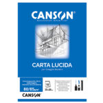 Blocco carta lucida - 23 x 33 cm - 10 fogli - 80gr - uso manuale - Canson