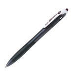 Penna a sfera a scatto Rexgrip - punta 1,6mm - nero  - Pilot