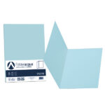 Cartellina semplice Acqua - 200 gr - A4 - celeste - cartoncino bristol - Favini - conf. 50 pezzi