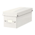 Scatola archivio Click & Store - per CD - 14,3 x 13,6 x 35,2 cm - bianco - Leitz