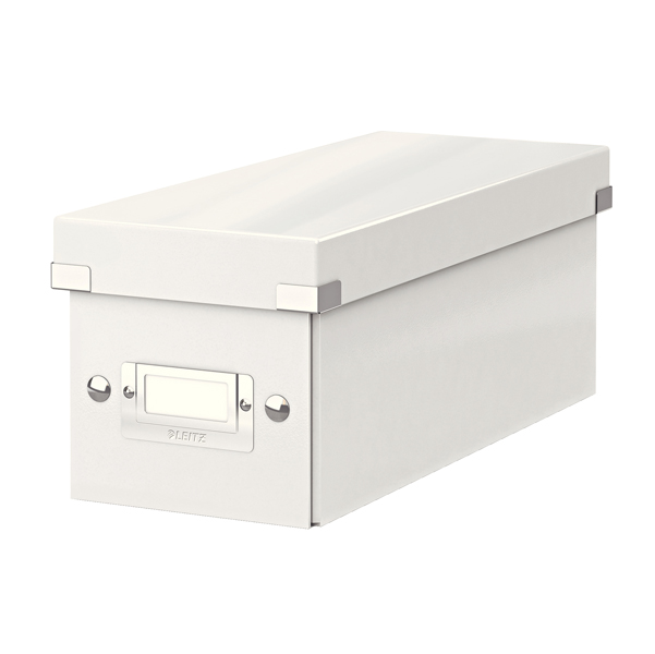 MD_64471 Scatola archivio Click & Store - per CD - 14,3 x 13,6 x 35,2 cm - bianco - Leitz - immagine 1