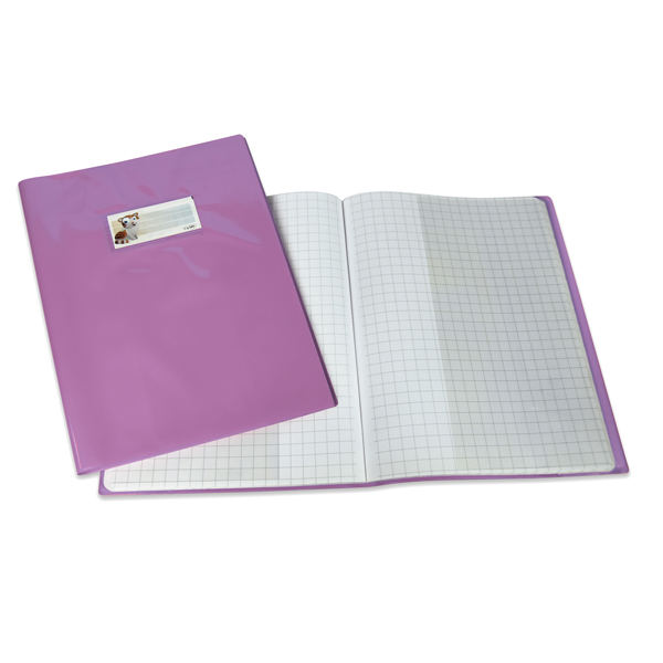 MD_64582 Coprimaxi L F - 21 x 30 cm - PVC - 180 mic - c/alette - laccato - lilla - Sei Rota - immagine 1