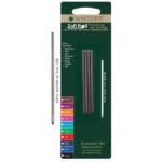 Minirefill per sfera multifunzione  - punta media - rosso - Monteverde - conf. 4 pezzi