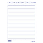 Schede in cartoncino rigate - 21x15 cm verticale - Edipro - conf. 100 pezzi