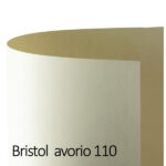Cartoncino Bristol Color - 70 x 100 cm - 200 gr - avorio 110 - Favini - blister 10 fogli