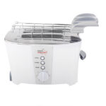 Tostapane elettrico - 2 pinze - 600 W - bianco - Melchioni family