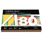 Carta Fabriano Colore - A3 - 80 gr - mix 5 colori forti - Fabriano - conf. 250 fogli