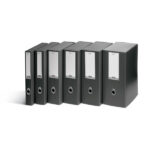 Scatola progetto Plus Vip - 34,5 x 24,5 cm -  dorso 8 cm - grigio antracite - Fellowes