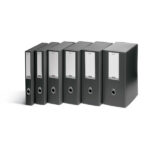 Scatola progetto Plus Vip - 34,5 x 24,5 cm - dorso 10 cm - grigio antracite - Fellowes