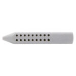 Gomma a forma di matita Grip 2001 - 90x15x15mm - grigia - Faber-Castell