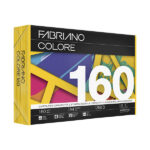 Carta Fabriano Colore - A4 - 160 gr - colori forti giallo - Fabriano - conf. 250 fogli