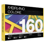 Carta Fabriano Colore - A3 - 160 gr - colori tenui cedro - Fabriano - conf. 125 fogli