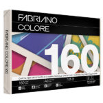 Carta Fabriano Colore - A3 - 160 gr - colori tenui avorio - Fabriano - conf. 125 fogli