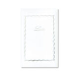 Taschetta 10 biglietti + 10 buste - Lutto - 9 x 14 cm - bianco - Rex Sadoch