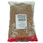 Elastici - diametro 6 cm - 1 kg - caucciù - avana - Markin
