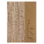 Carta dei vini Design -  1 inserto doppio incluso - A4 - 24 x 34 cm - sughero - Securit