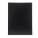 Lavagna Woody - cornice nera - 60 x 80 cm - Securit