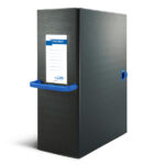 Scatola archivio Big Next - dorso 20 cm - 25 x 35 cm - nero/blu - Sei Rota