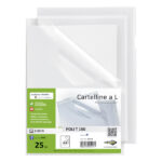 Cartellina a L Poli 150 - A4 - PP - liscio pesante - Sei Rota - conf. 25 pezzi