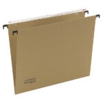 Cartella sospesa Avana - cassetto - interasse 33 cm - fondo V - 31,3 x 24,5 cm - avana - Bertesi